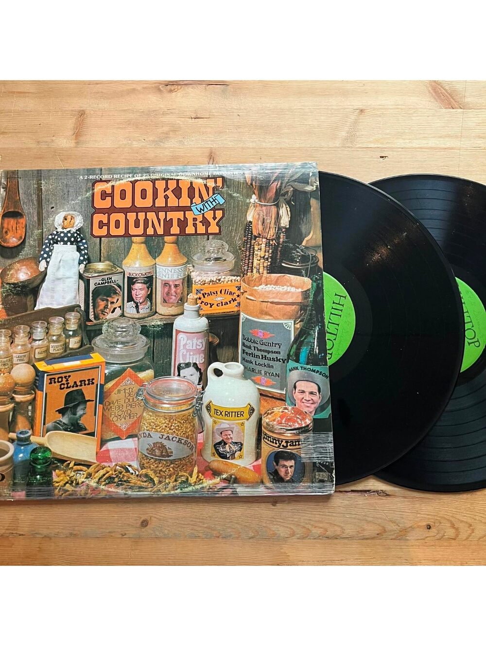 Various - Cookin' with Country 33rpm VG+ VR16